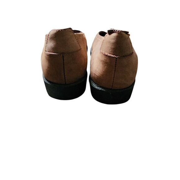 Sebago Shoes Womens Size 6 Tan Suede Comfort Wedge Flats - Picture 3 of 8